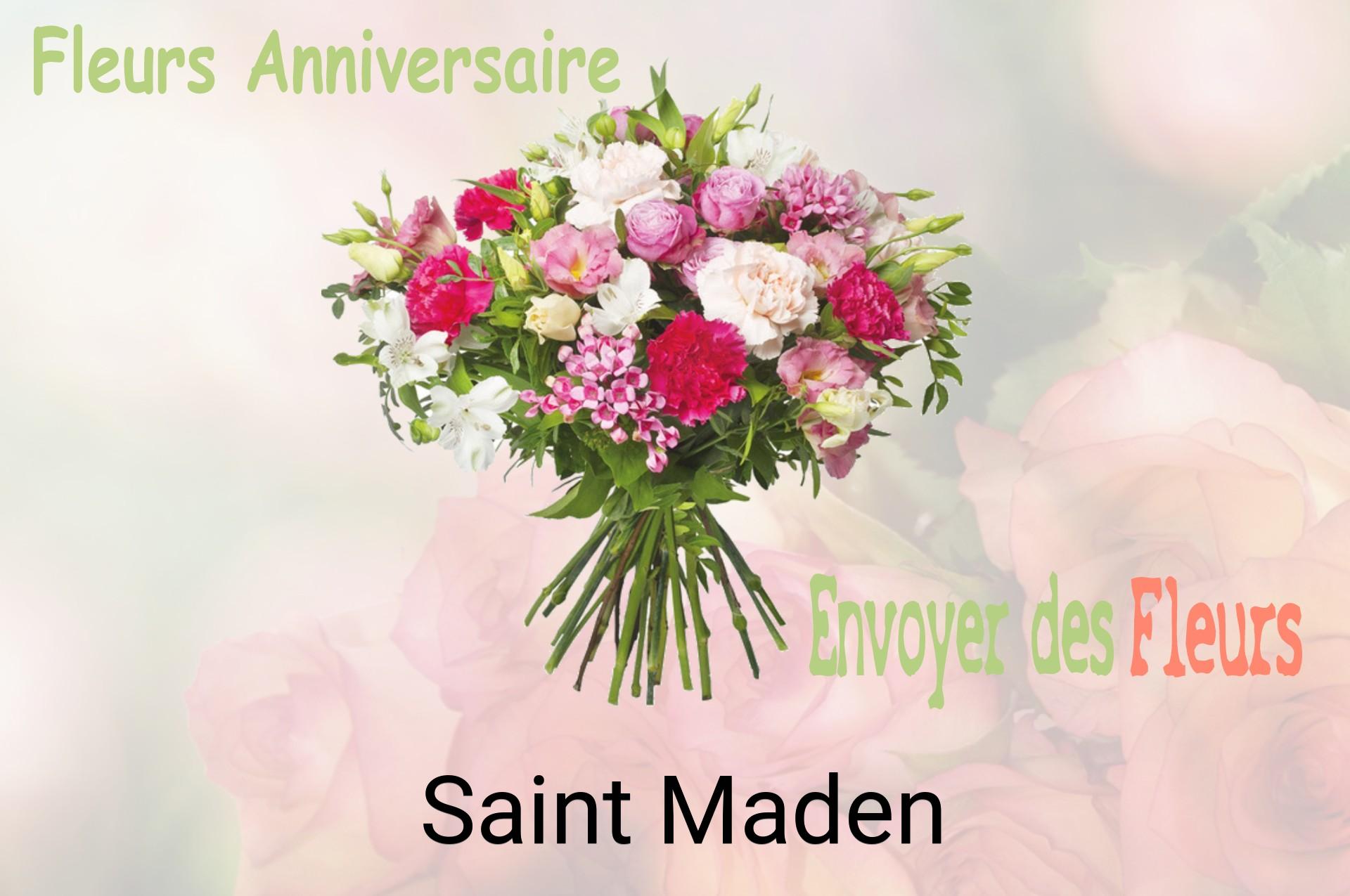 Bouquet de fleurs d’anniversaire livré à Saint-Maden