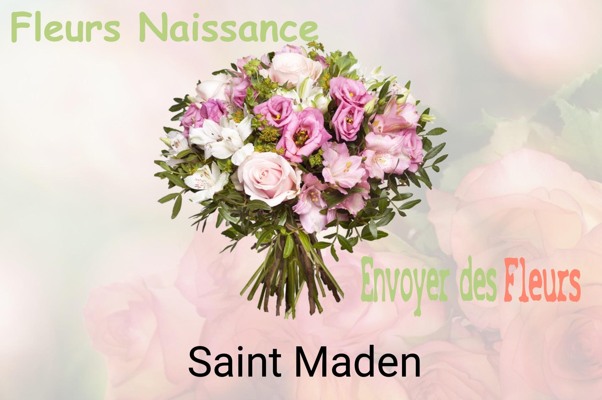 Bouquet de fleurs de naissance livré à Saint-Maden